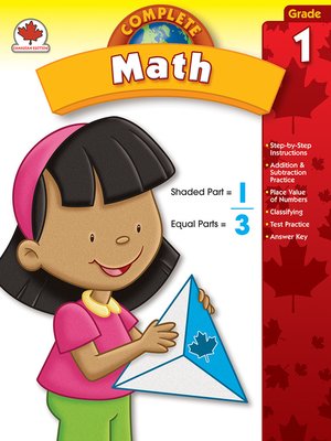 cover image of Complete Math, Grade 1